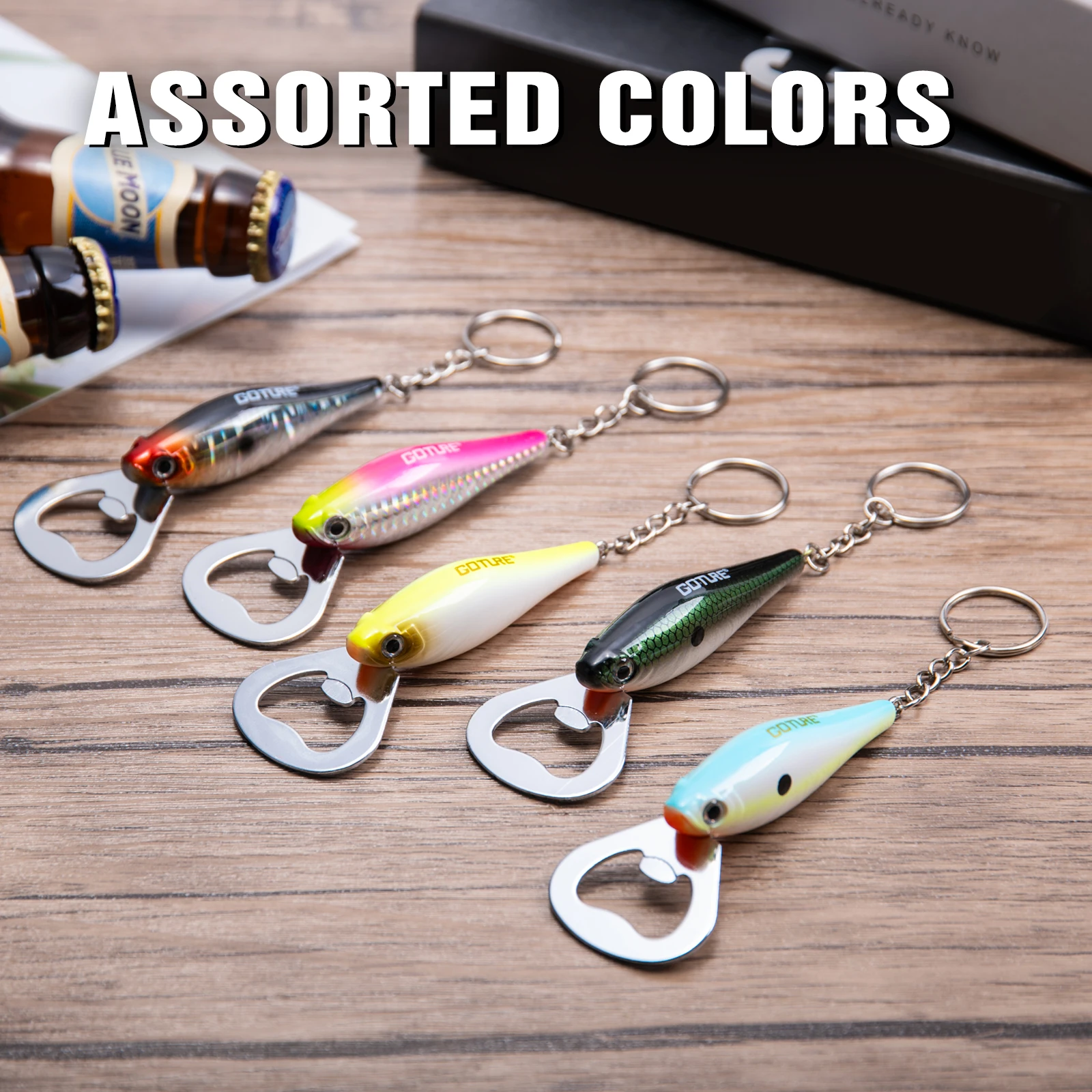 Fishing Lure Making Kit - Goture 1 peça abridor de garrafa