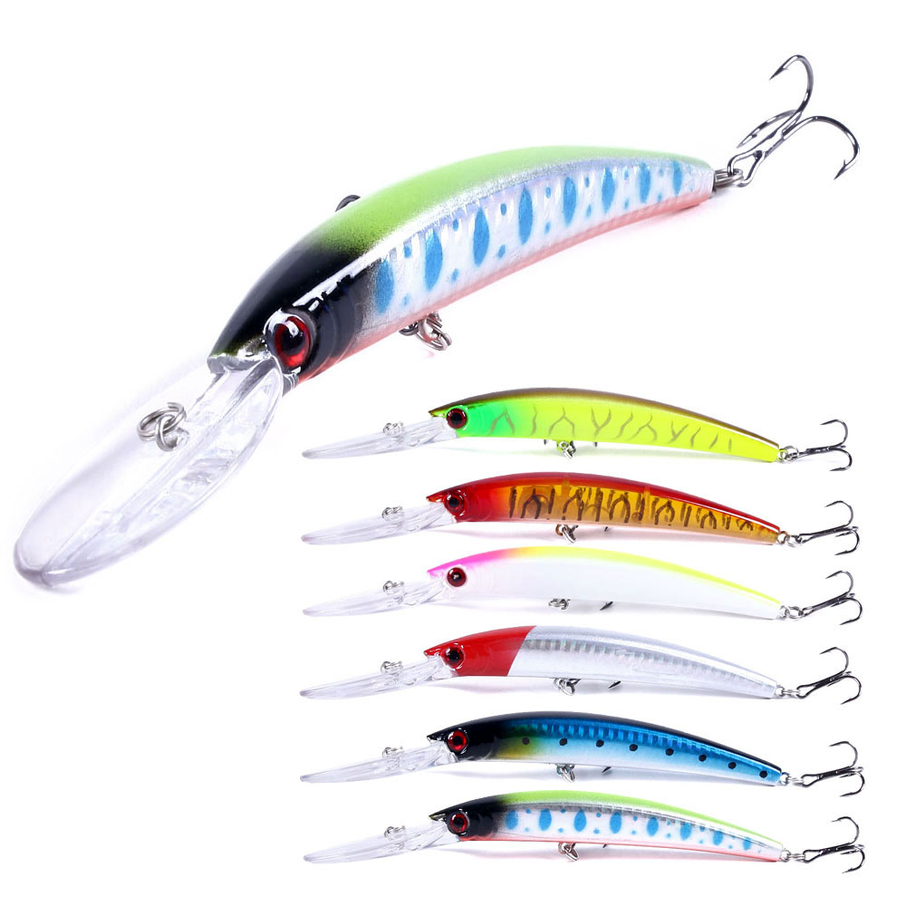 Fishing Lure Crankbait - 1 pçs 15cm 15g mergulho profundo