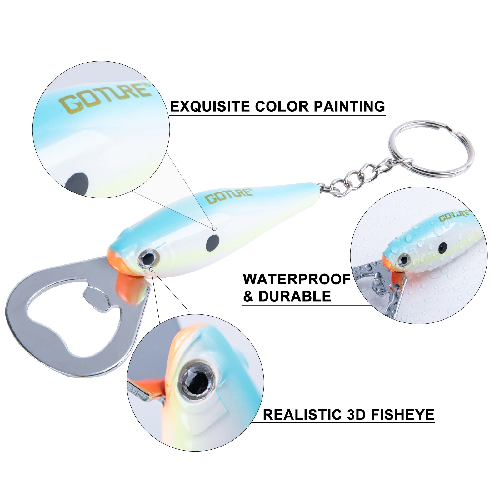 Goture 1 peça abridor de garra - Fishing Lure Making Kit avaliação e preço