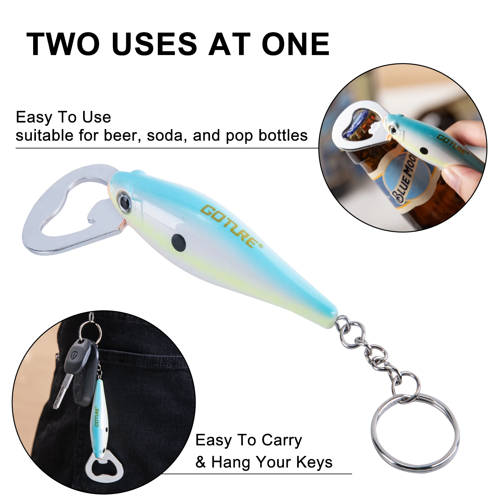 Goture 1 peça abridor de garra - Fishing Lure Making Kit avaliação e preço