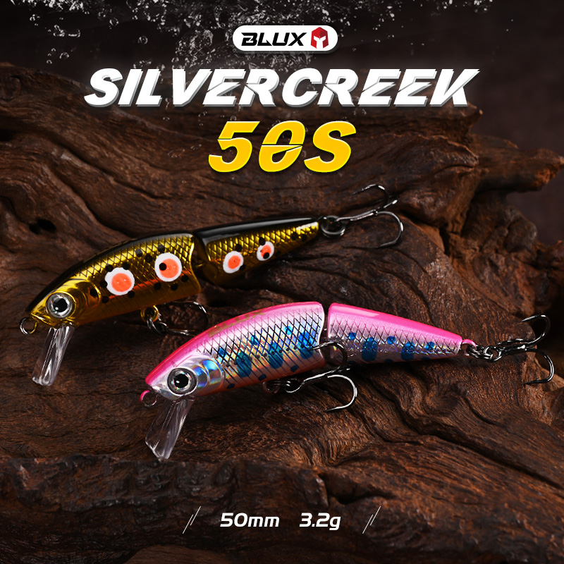 BLUX DR. Minnow Joint 50S Swim - Fishing Lure Spinnerbait avaliação e preço