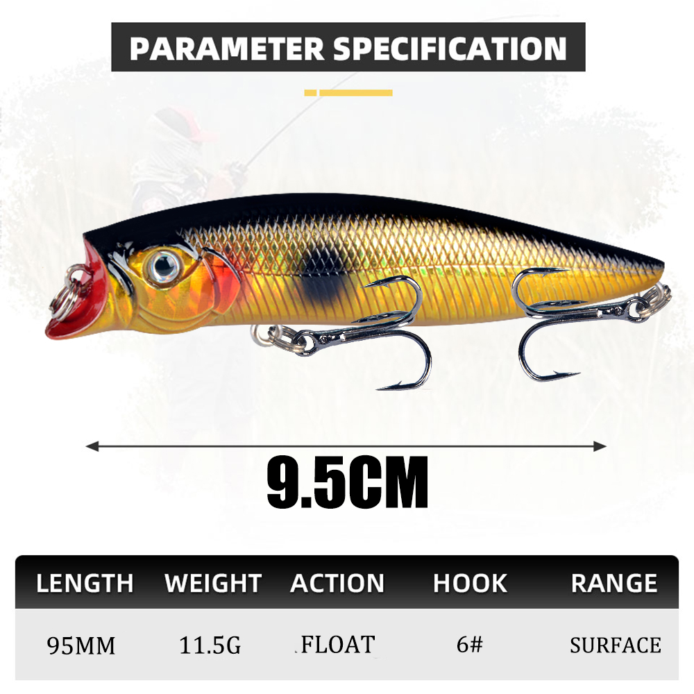 1 pçs iscas de pesca alta qual - Fishing Lure Topwater avaliação e preço