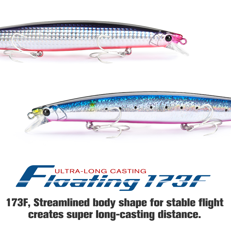 Tsurinoya-isca plástica dura p - Fishing Lure Spoon avaliação e preço
