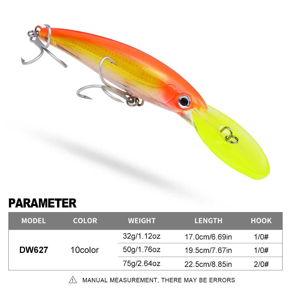 1pc 32g 50g 75g grande flutuan - Fishing Lure Topwater avaliação e preço