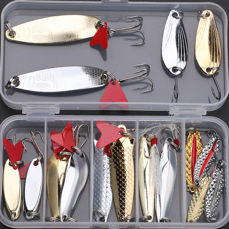 Kit de Iscas de Pesca com 16 P - Fishing Lure Spinnerbait avaliação e preço