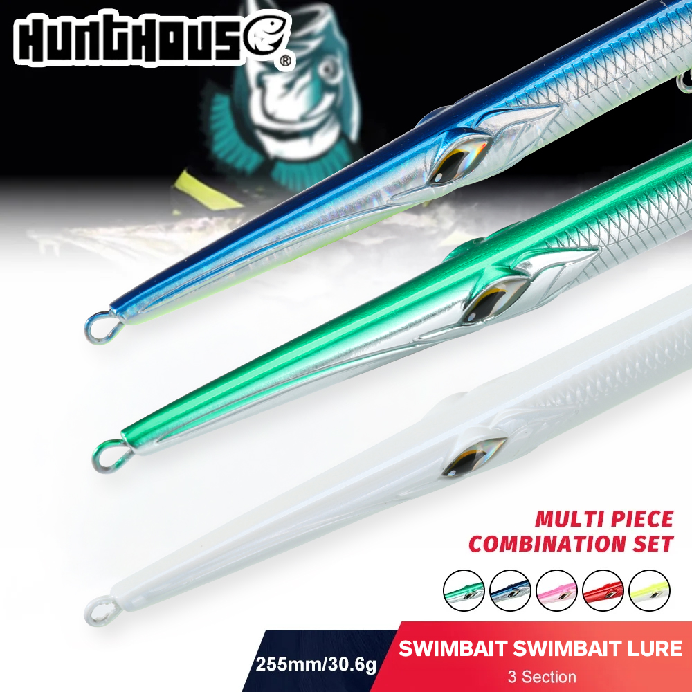 Isca Artificial Hunthouse 3PCS - Fishing Lure Swimbait avaliação e preço