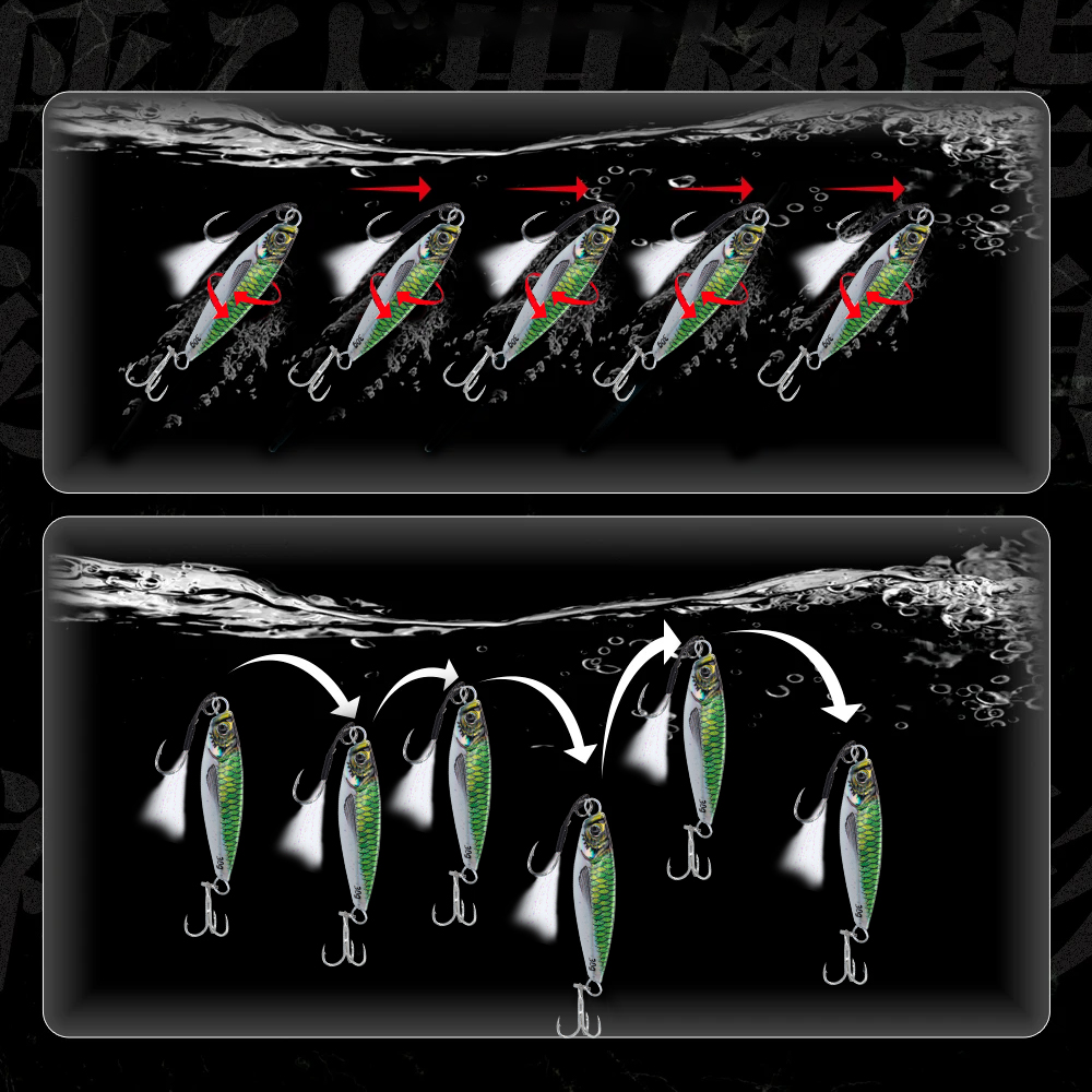 Hunthouse Metal Jig Fishing Lu - Fishing Lure Spinnerbait avaliação e preço