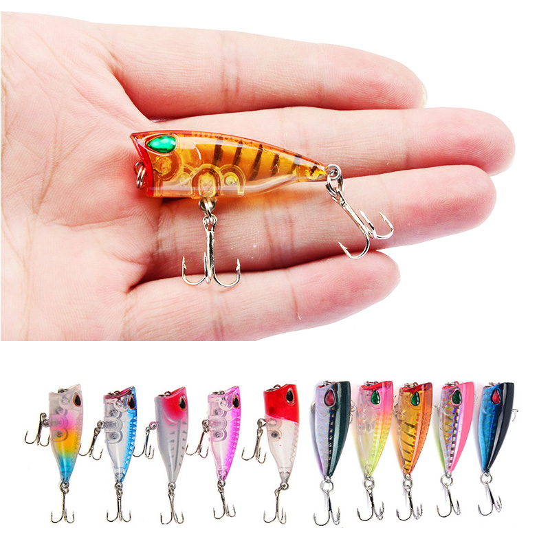 Yucong 1pc mini popper isca de - Fishing Lure Swimbait avaliação e preço