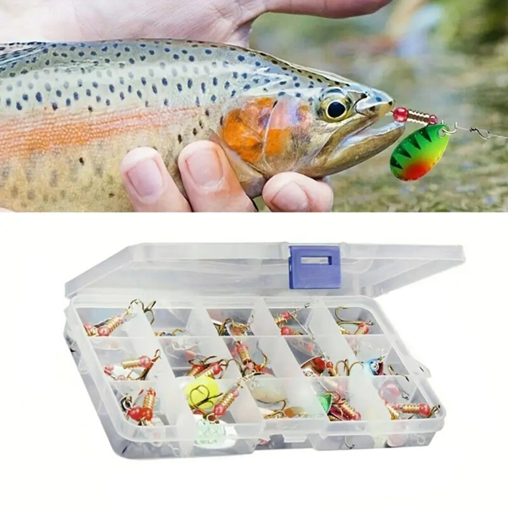 30 Iscas de Pesca Giratórias d - Fishing Lure Spoon avaliação e preço