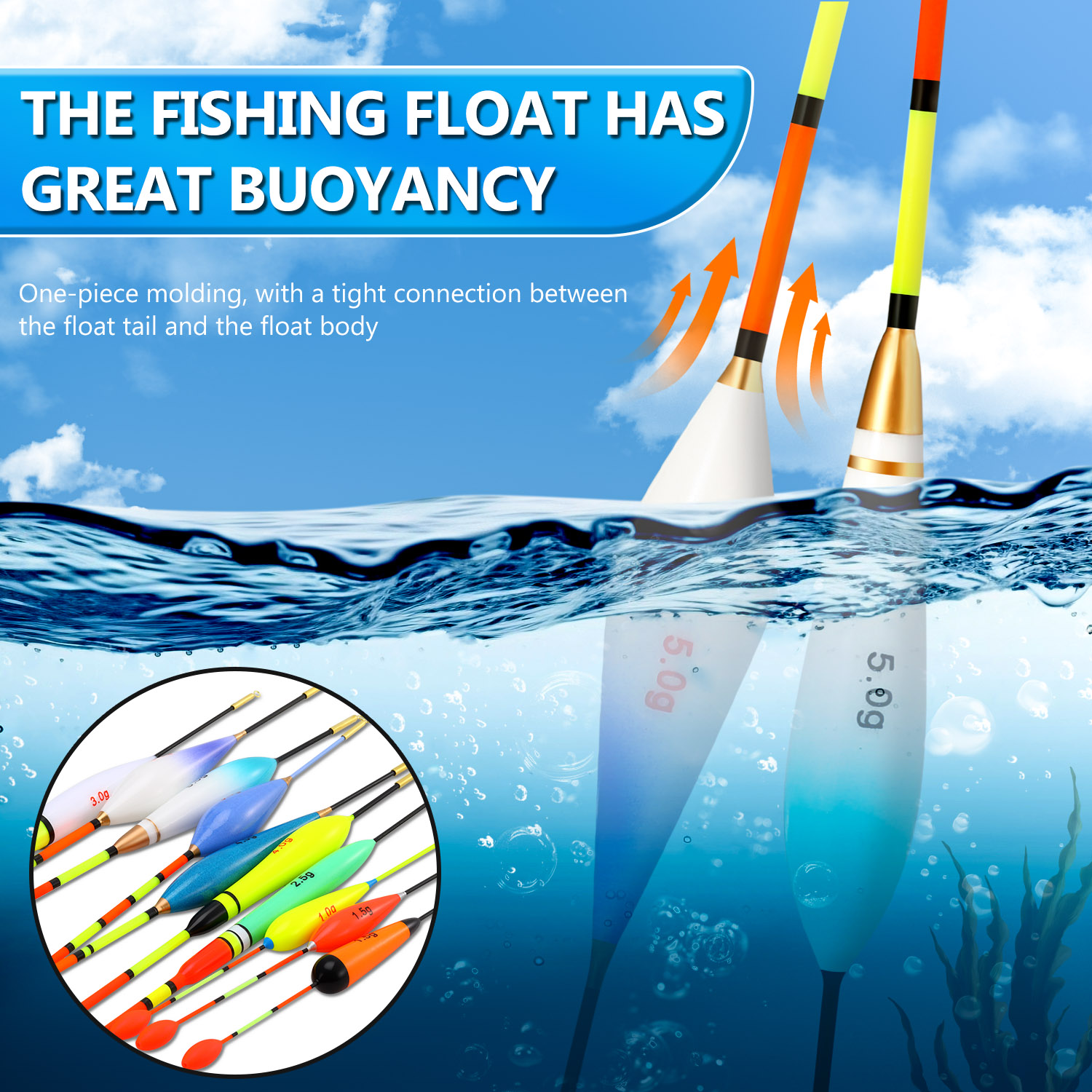 Conjunto de flutuador de pesca - Fishing Lure Topwater avaliação e preço